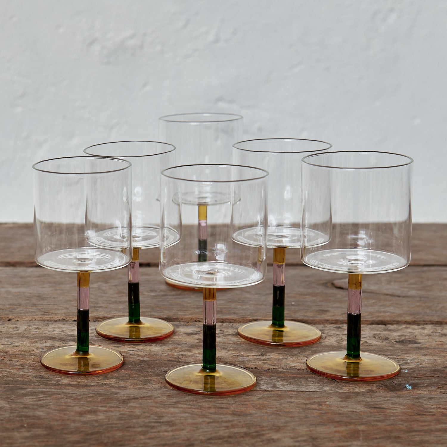 x6 Andalusia Wine Glasses