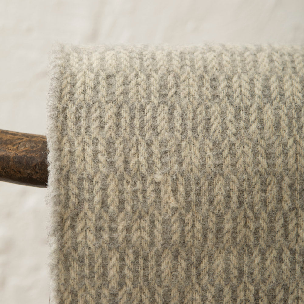 XL Herringbone Blanket - Light Grey