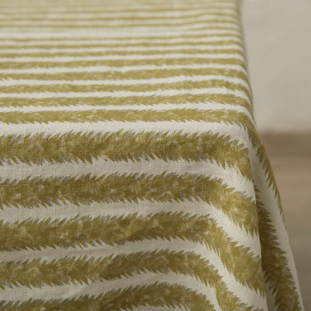 Mantel de Lino Natural Atria Mini Amarillo