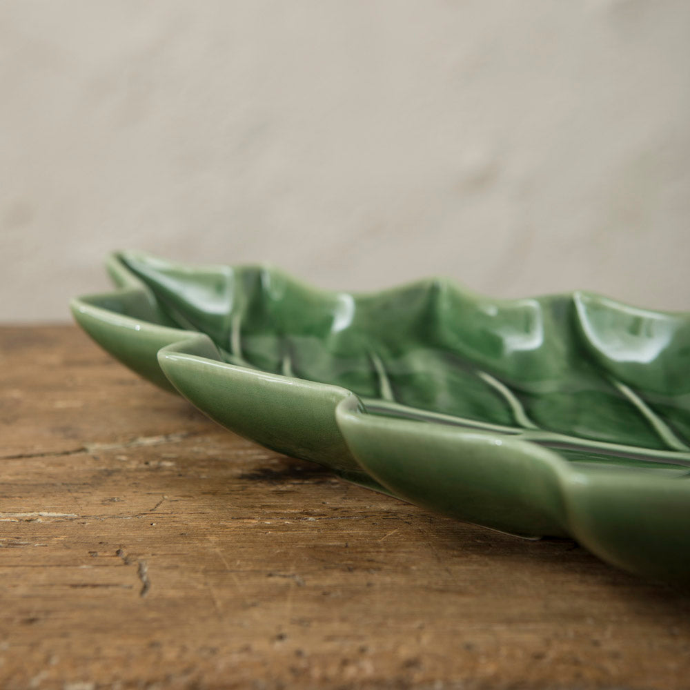 Large Christmas Holly Plate