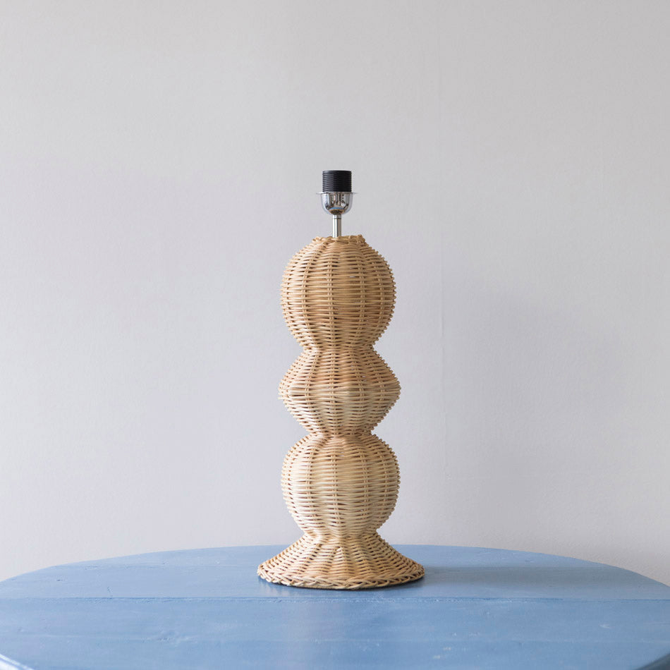 Ziggy Rattan Table Lamp