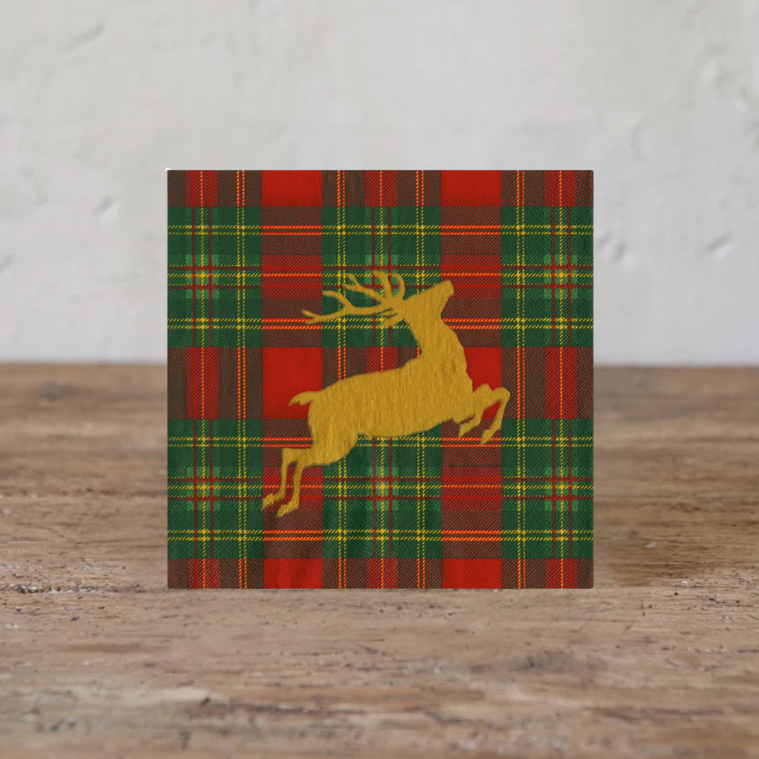 Servilletas Cóctel de Papel Reno