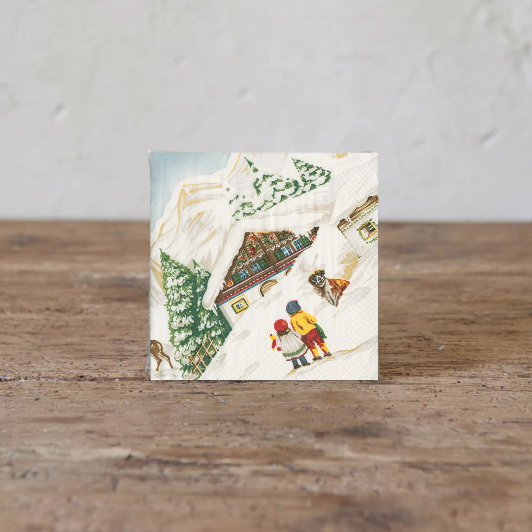Tyrolean Paper Cocktail Napkins