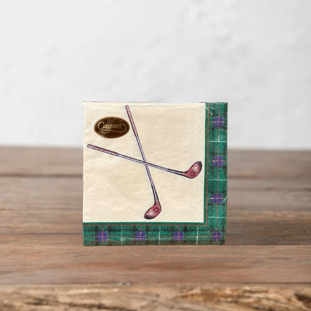 Golf Paper Cocktail Napkins