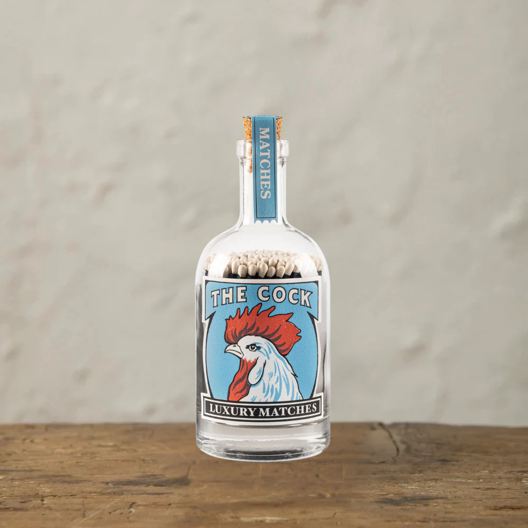 Botella con Cerillas The Cock