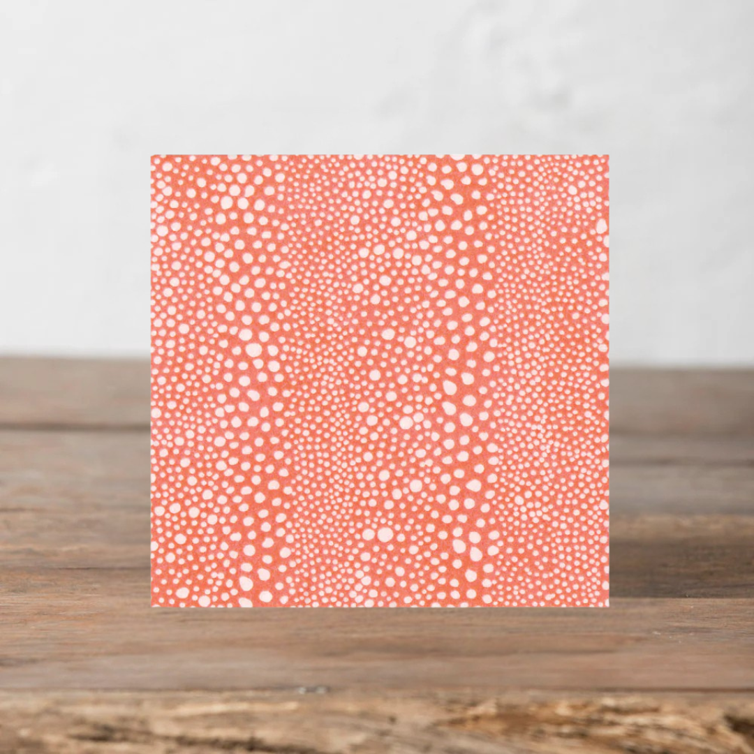 Servilletas de Comida de Papel Coral Pebble