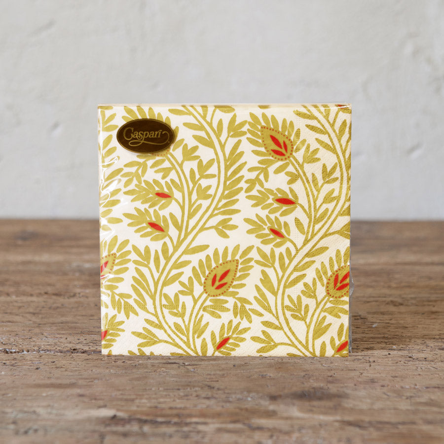 Samsara Gold Paper Lunch Napkins