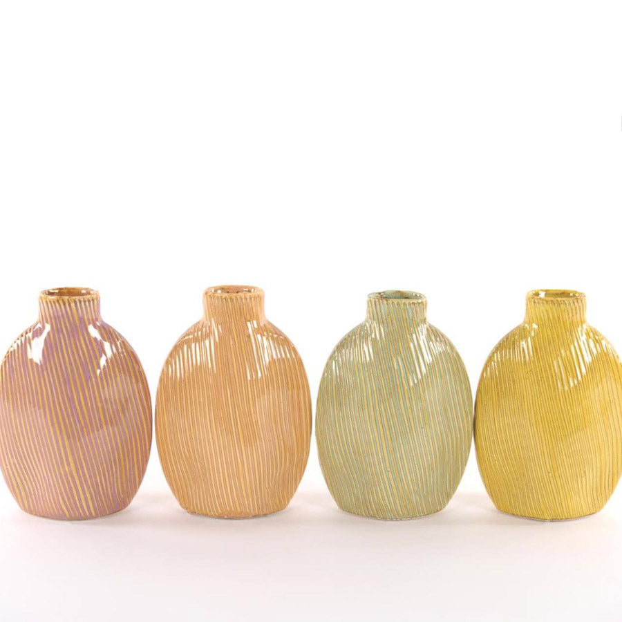 Set of 4 Ceramic Vases