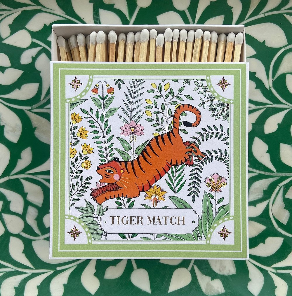 Cerillas Ariane's Green Tiger