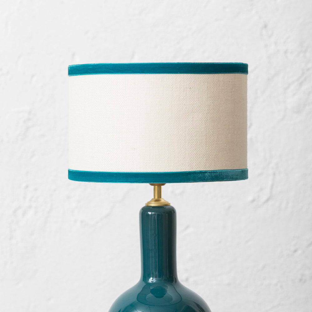 Carmen Small Lampshade - Turquoise