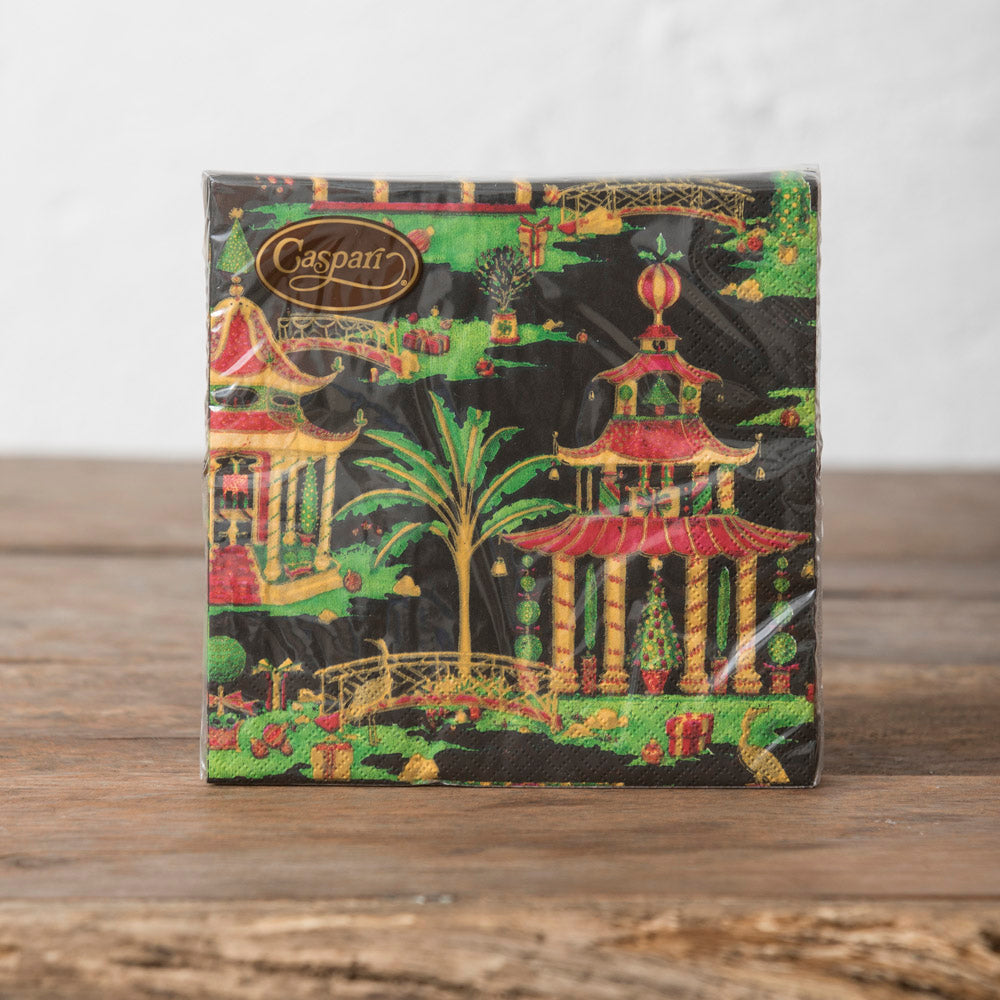 Christmas Pagoda Paper Lunch Napkins