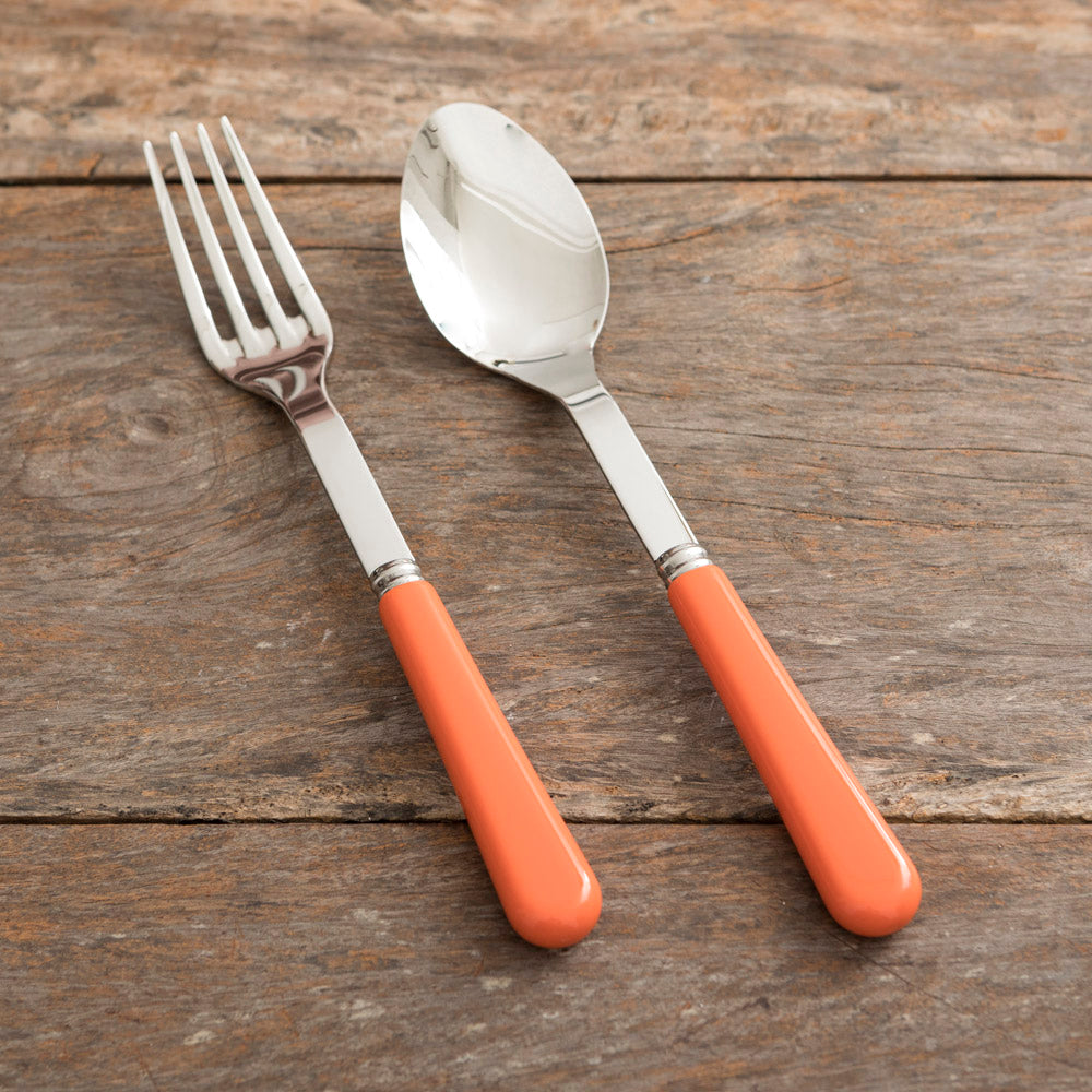 Orange Pop Serving Set