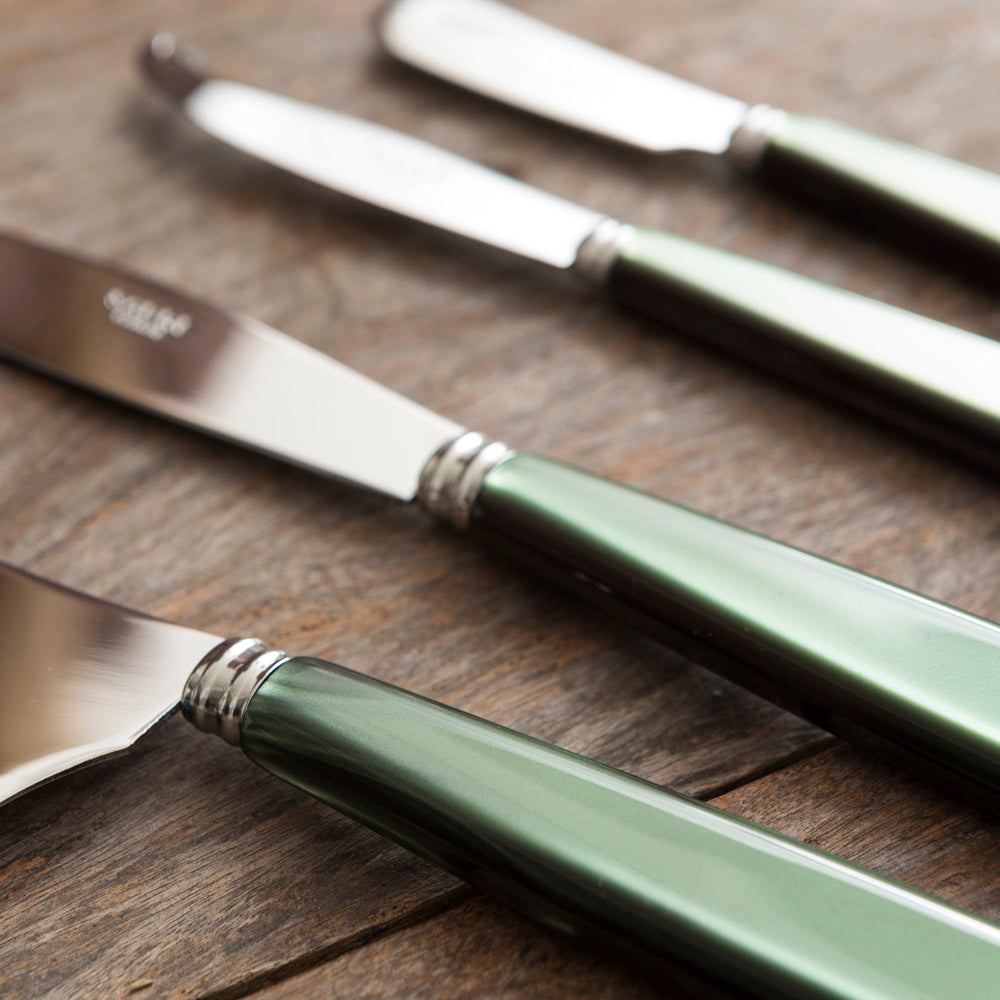 Dark Green Icon Cheese Knife Set