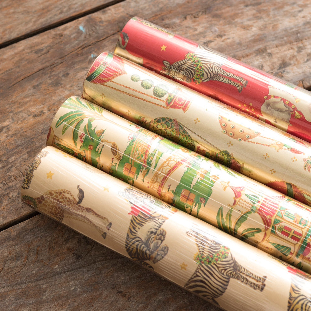 Wild Christmas Wrapping Paper