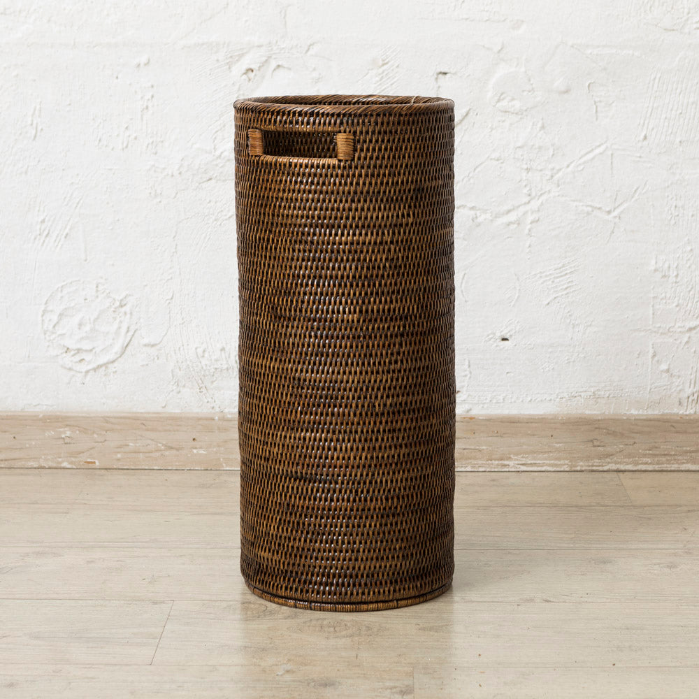 Rattan umbrella stand