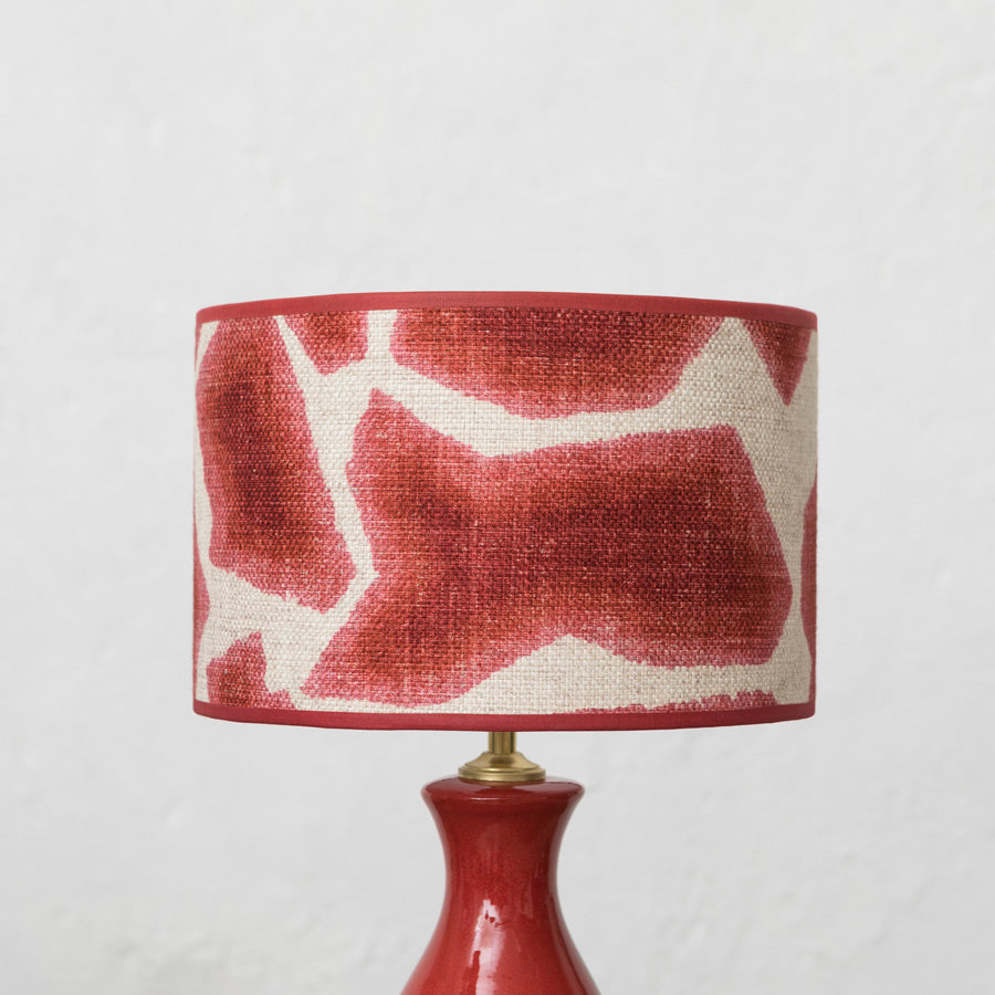 Red Calobra Lampshade