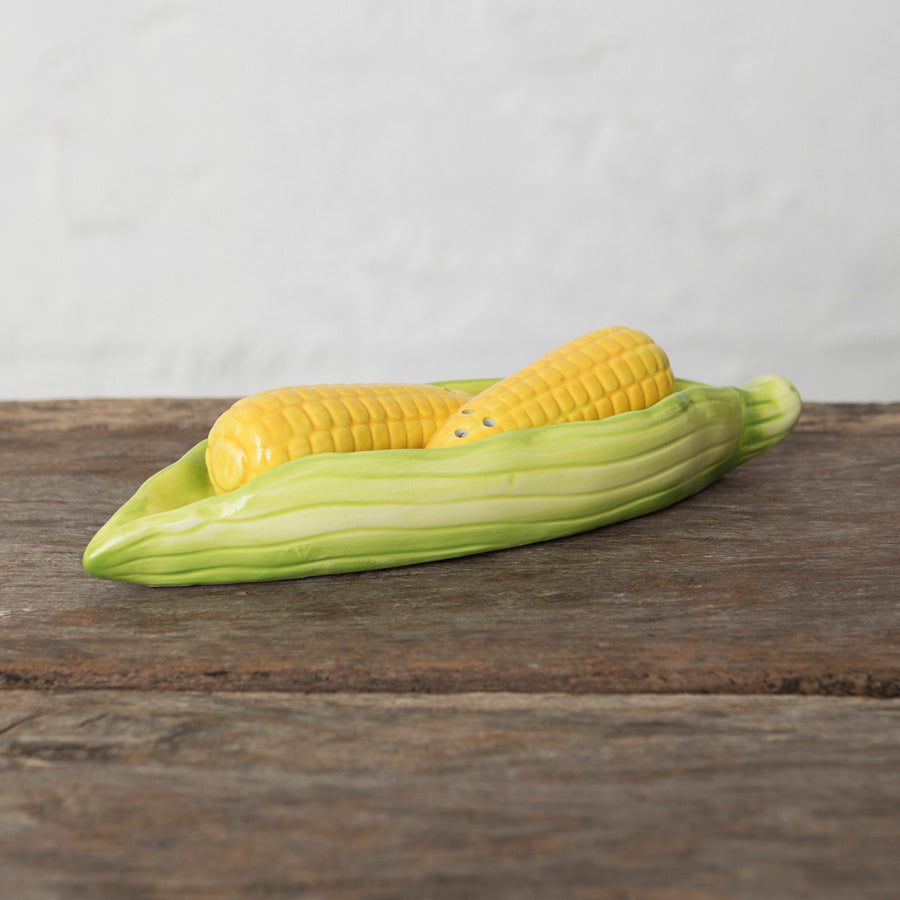 Corn Salt Pepper Shakers Set