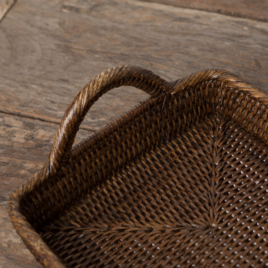 Rectangular Rattan Tray M