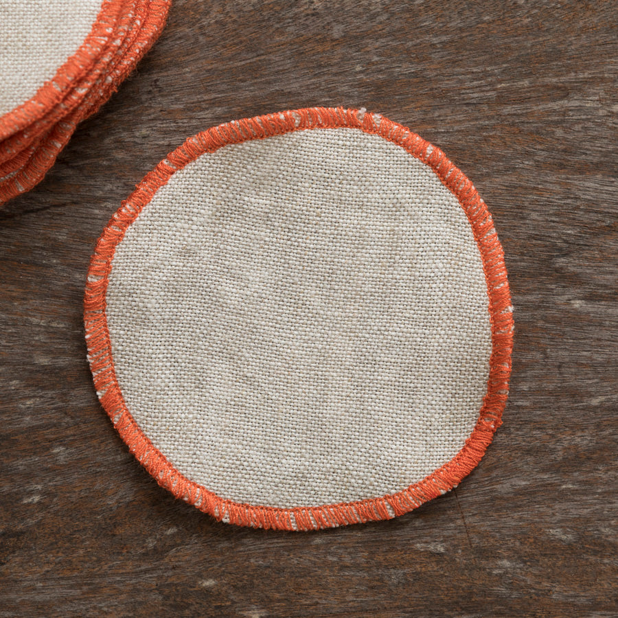 Set 12 Paneritas - Beige / Naranja