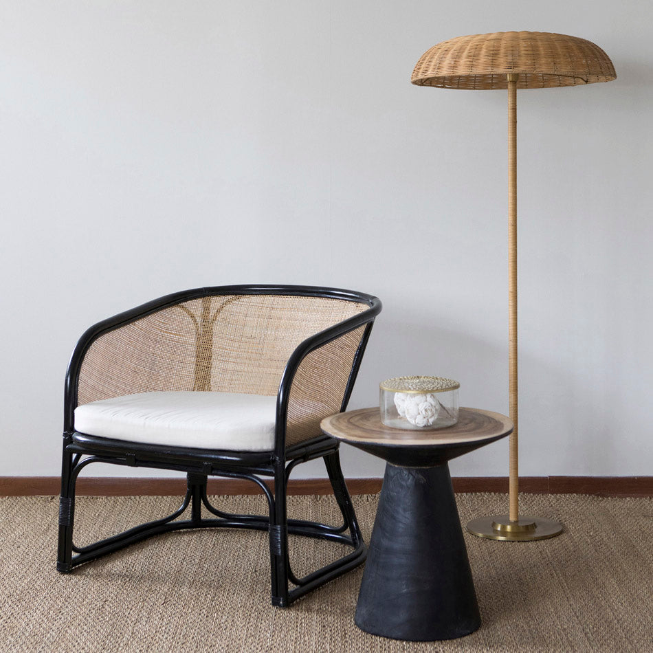 Balzac Rattan Floor Lamp