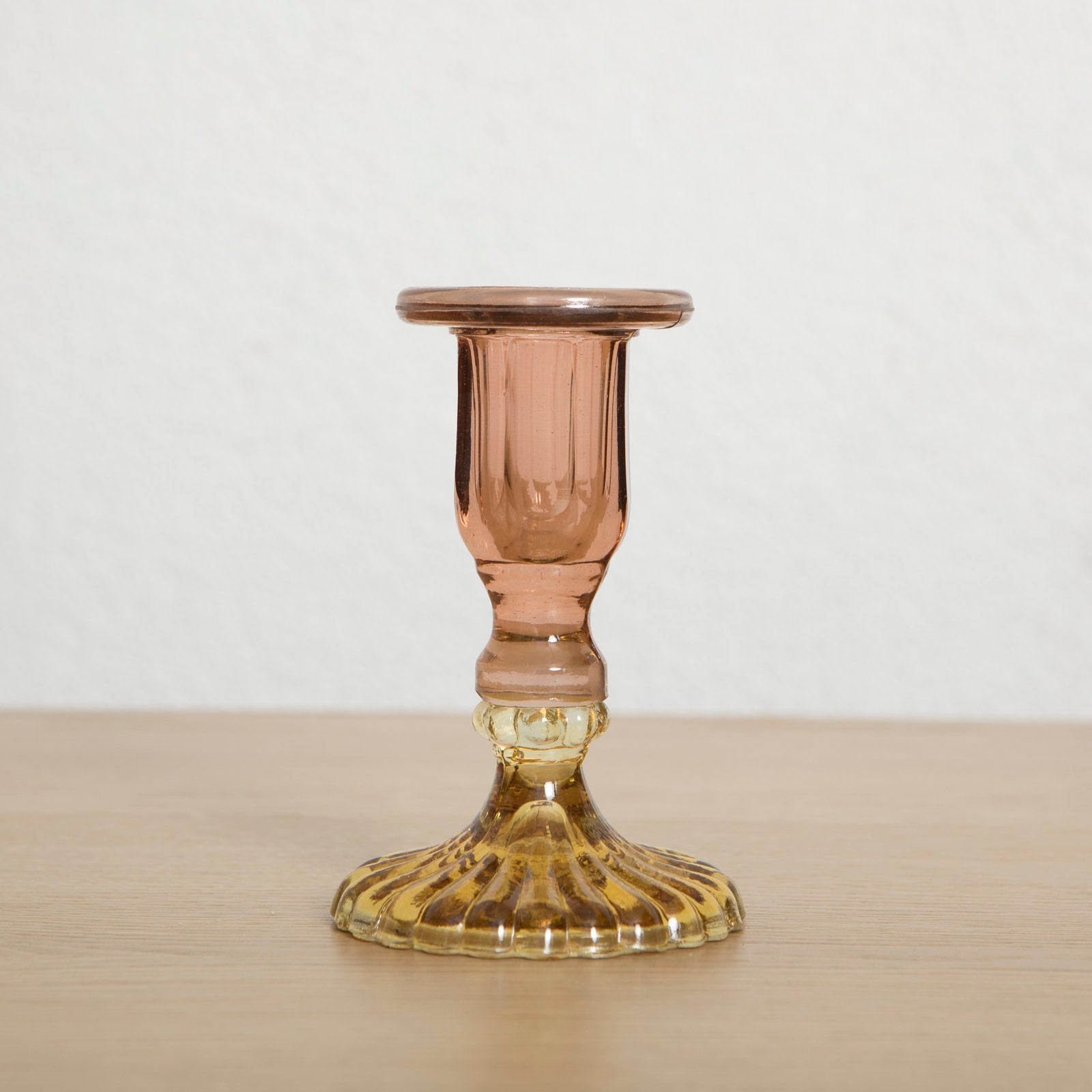 Candelabro Bicolor Ámbar
