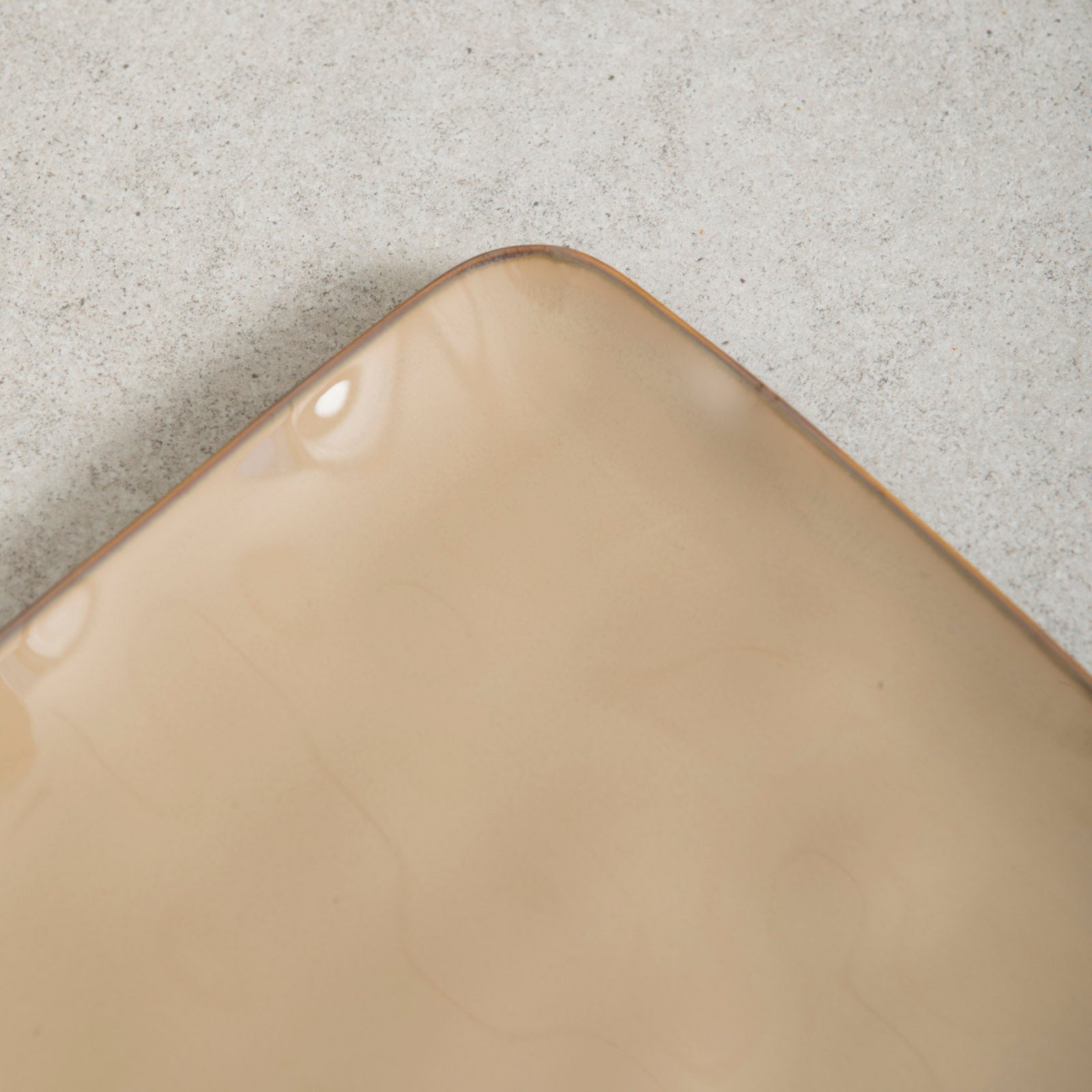 Beige Porcelain Tray