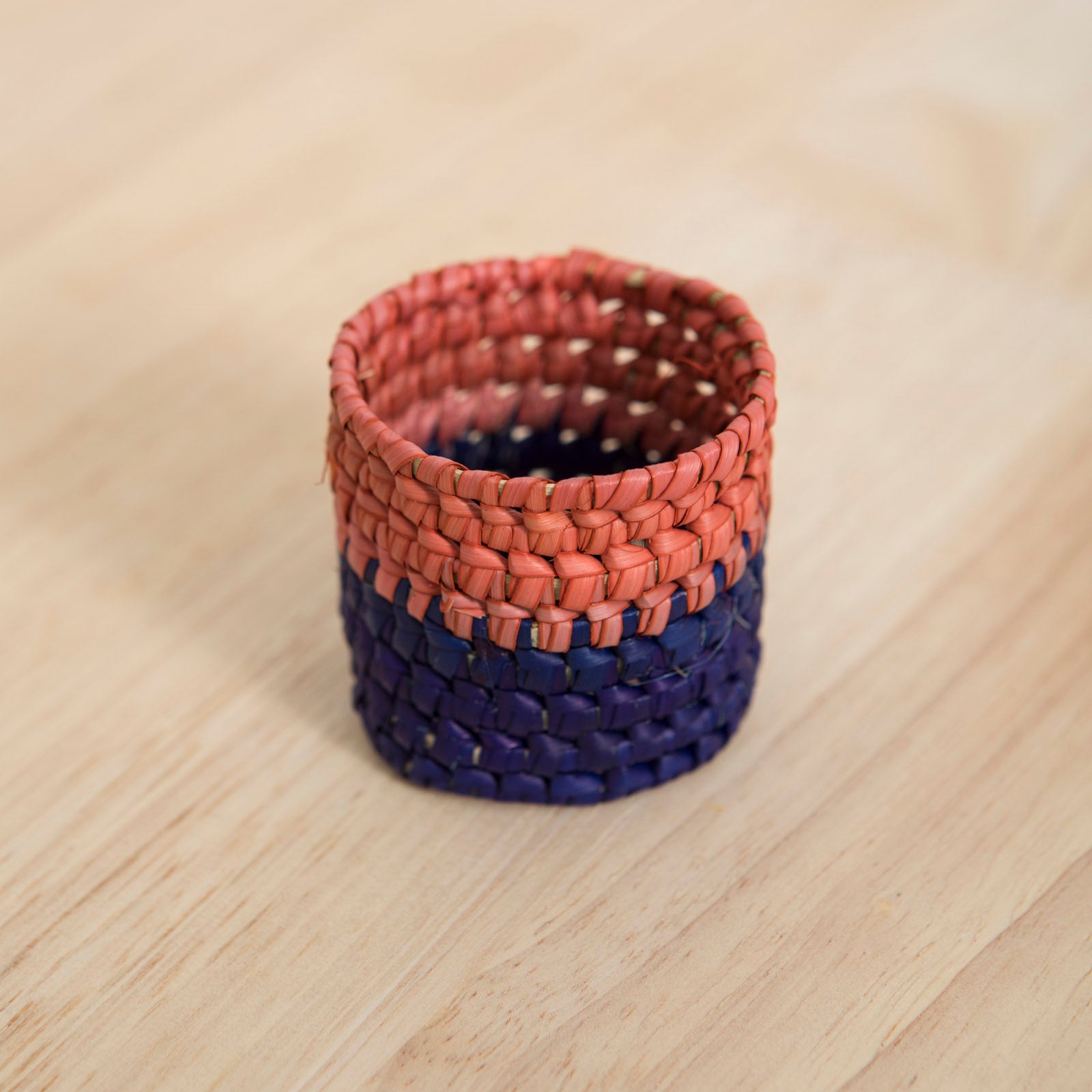 Bicolor Mixtec Napkin Holder