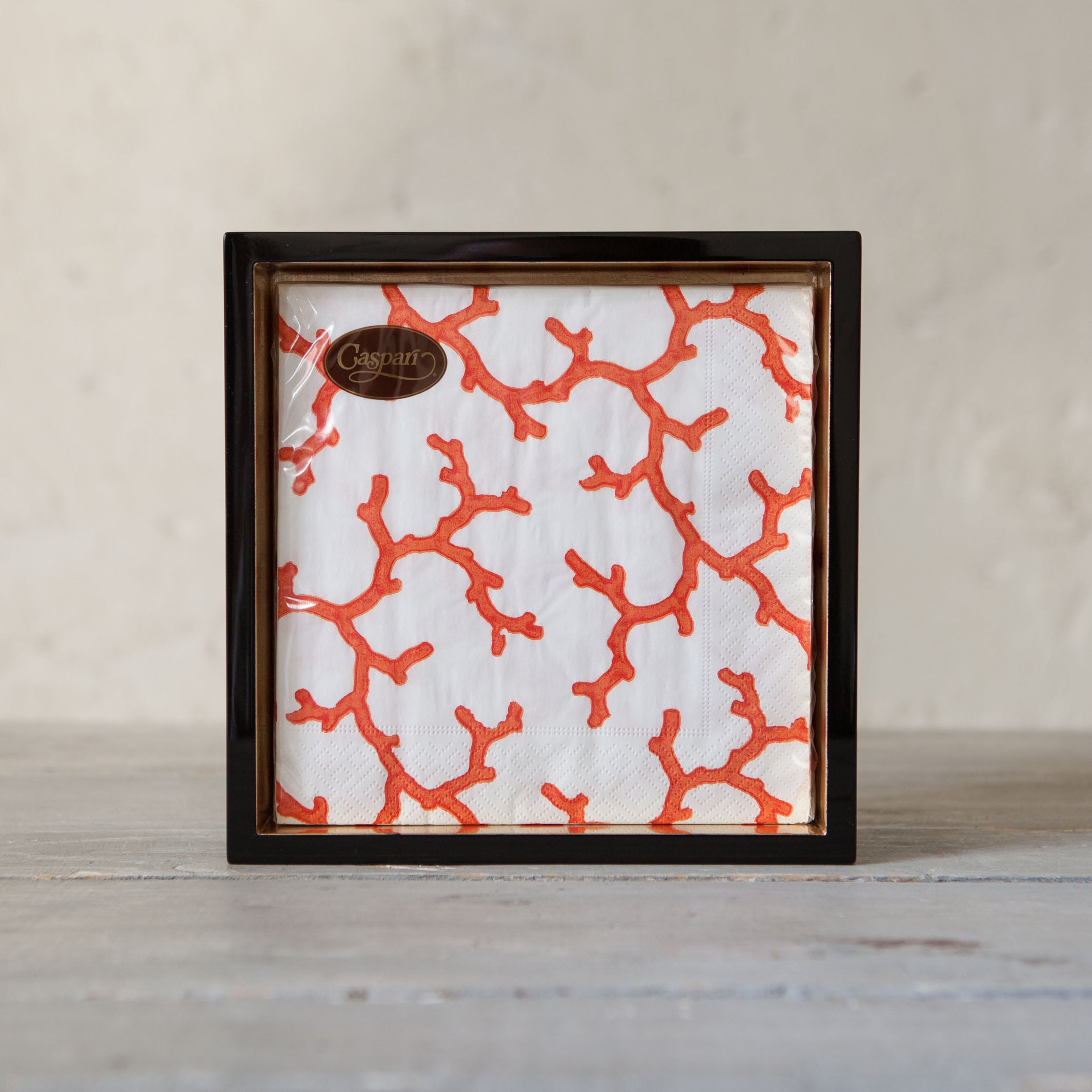 Lacquered Napkin Holder L