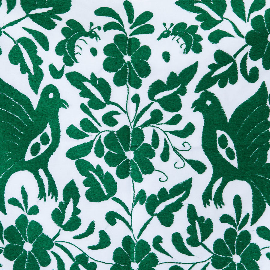 Mantel Bordado - Verde