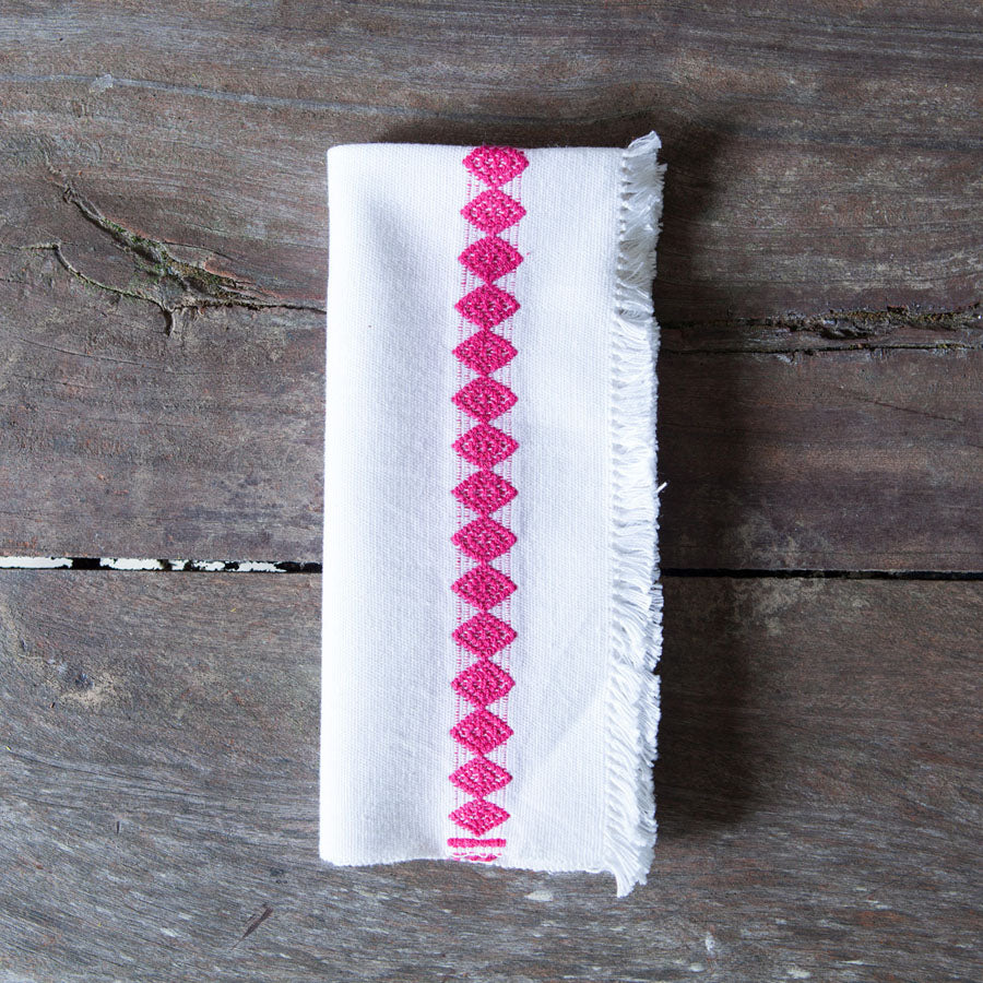 Woven Napkin - Pink