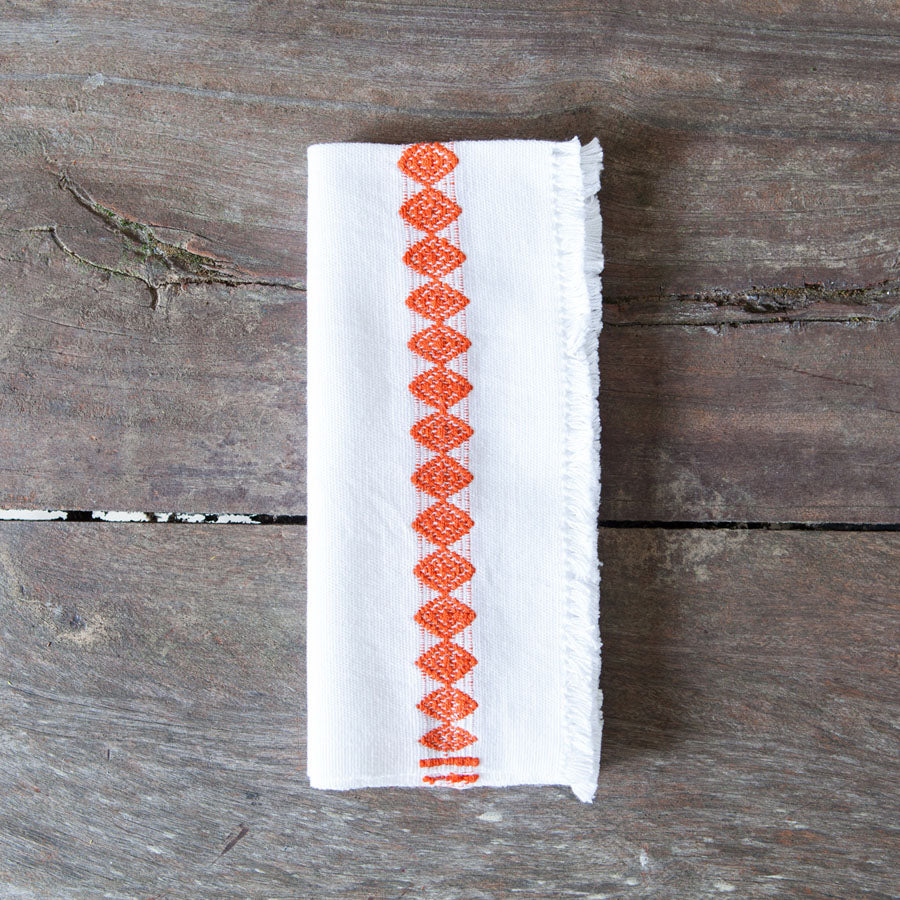 Woven Napkin - Orange