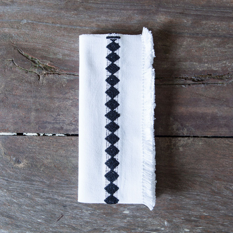 Woven Napkin - Black