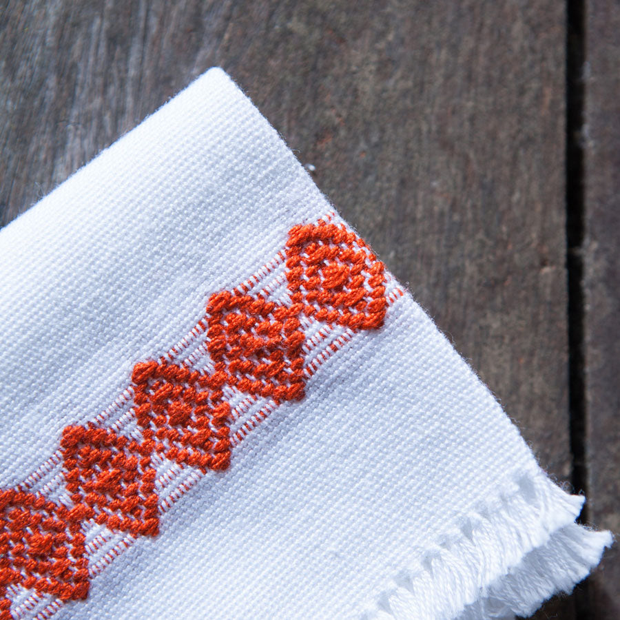 Woven Napkin - Orange