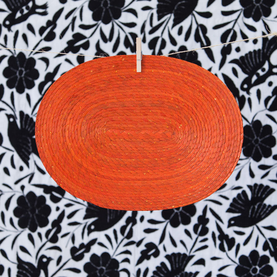 Individual Oval Palma - Orange