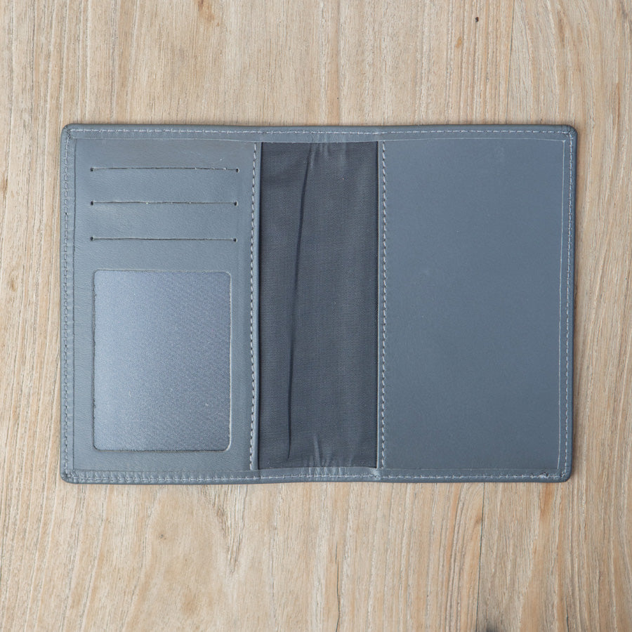 Funda Pasaporte Gris