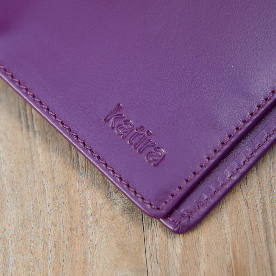 Purple Passport Cover