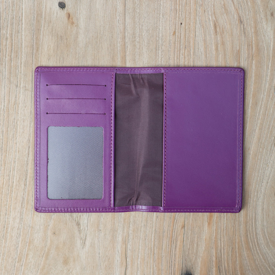 Purple Passport Cover