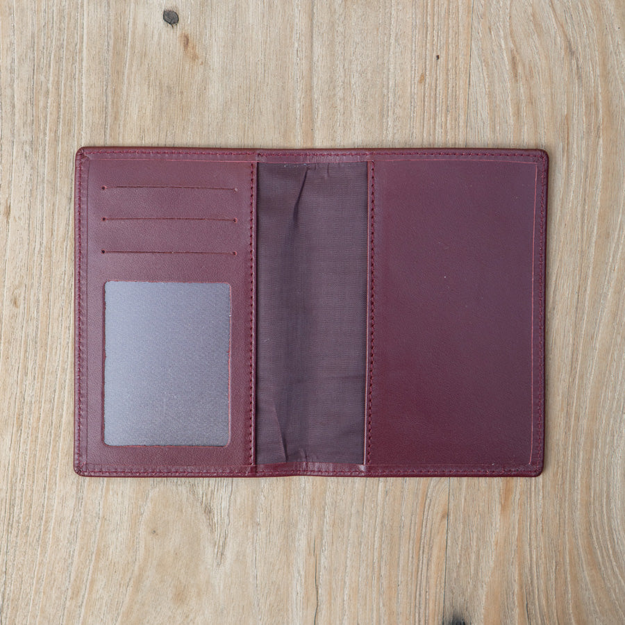 Funda Pasaporte Burdeos