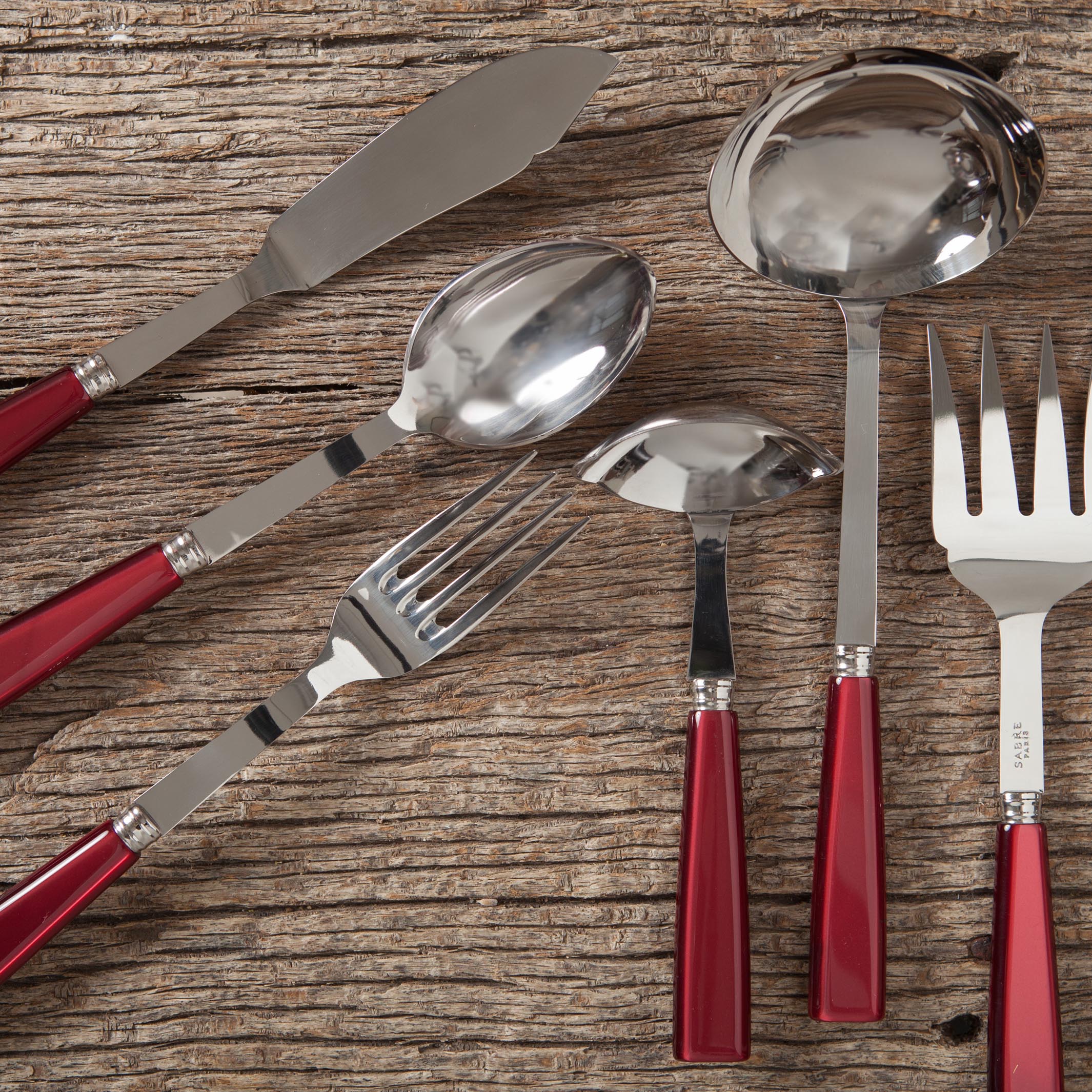 Icon Red Cutlery Set 86 pieces
