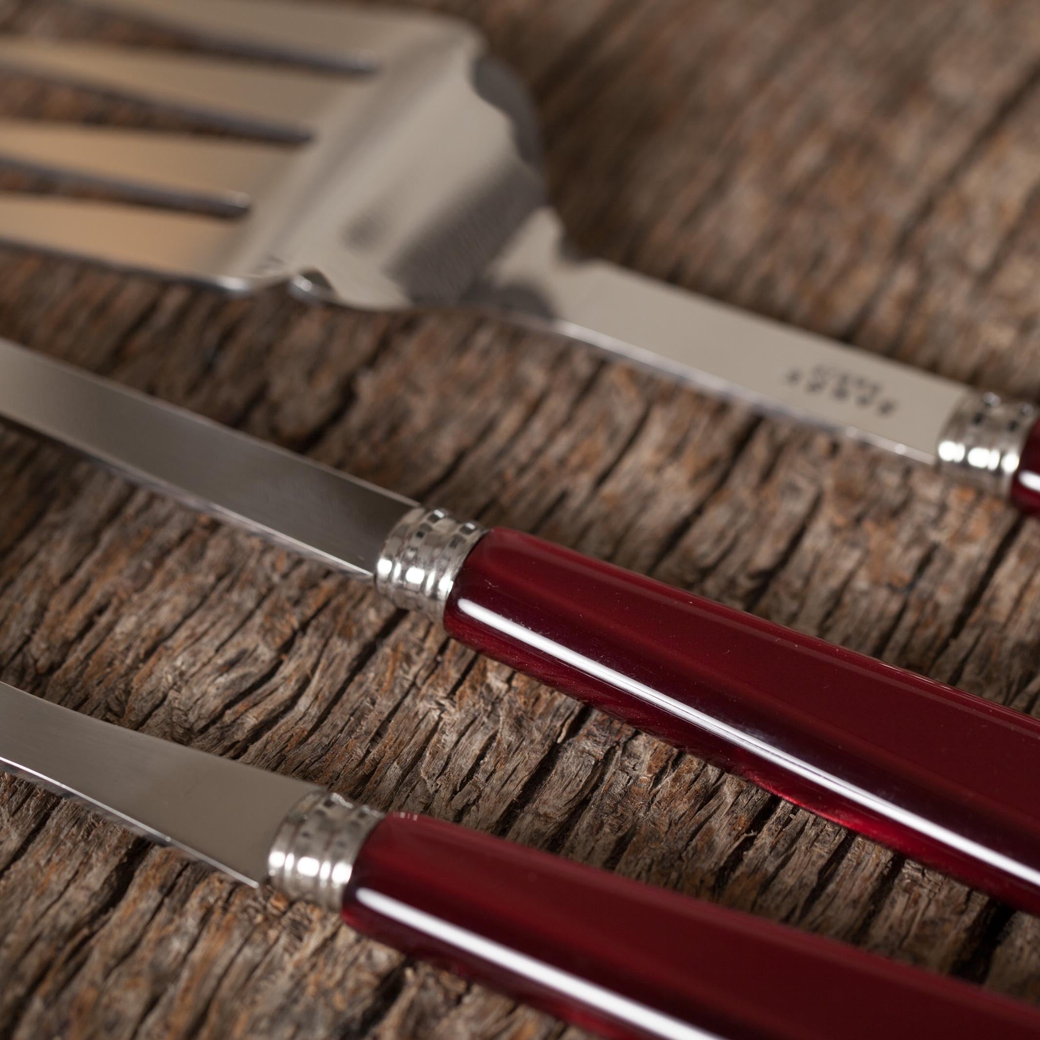 Icon Red Cutlery Set 86 pieces