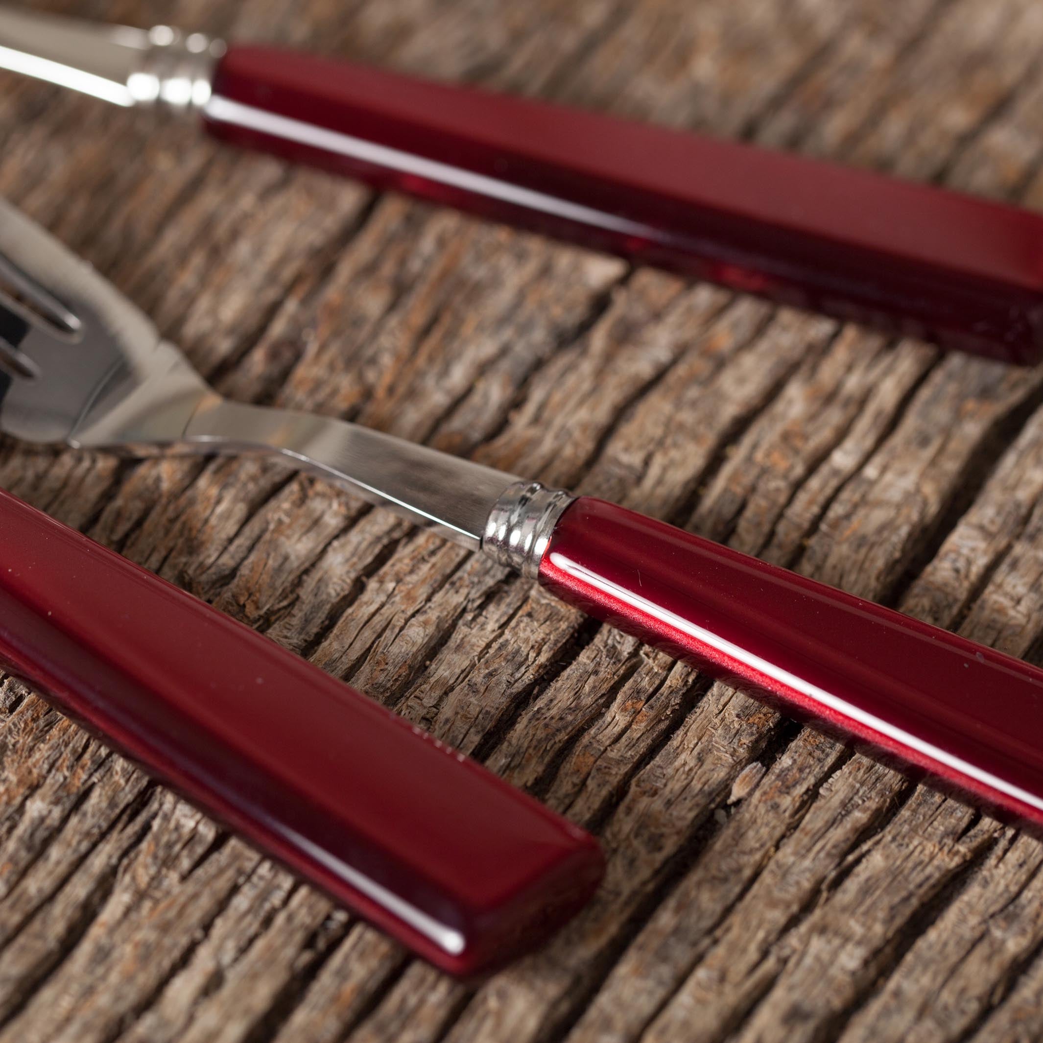 Icon Red Cutlery Set 86 pieces