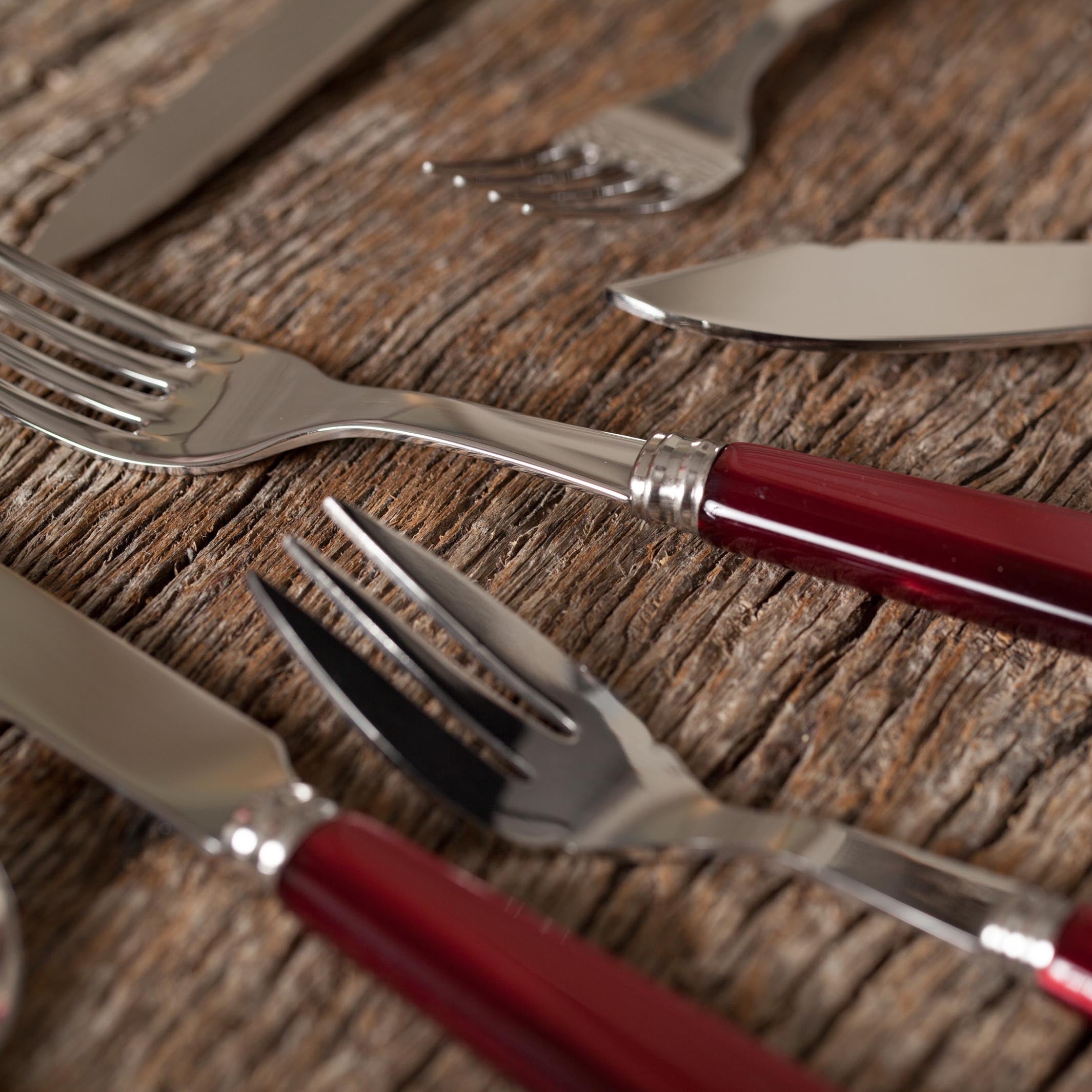 Icon Red Cutlery Set 86 pieces