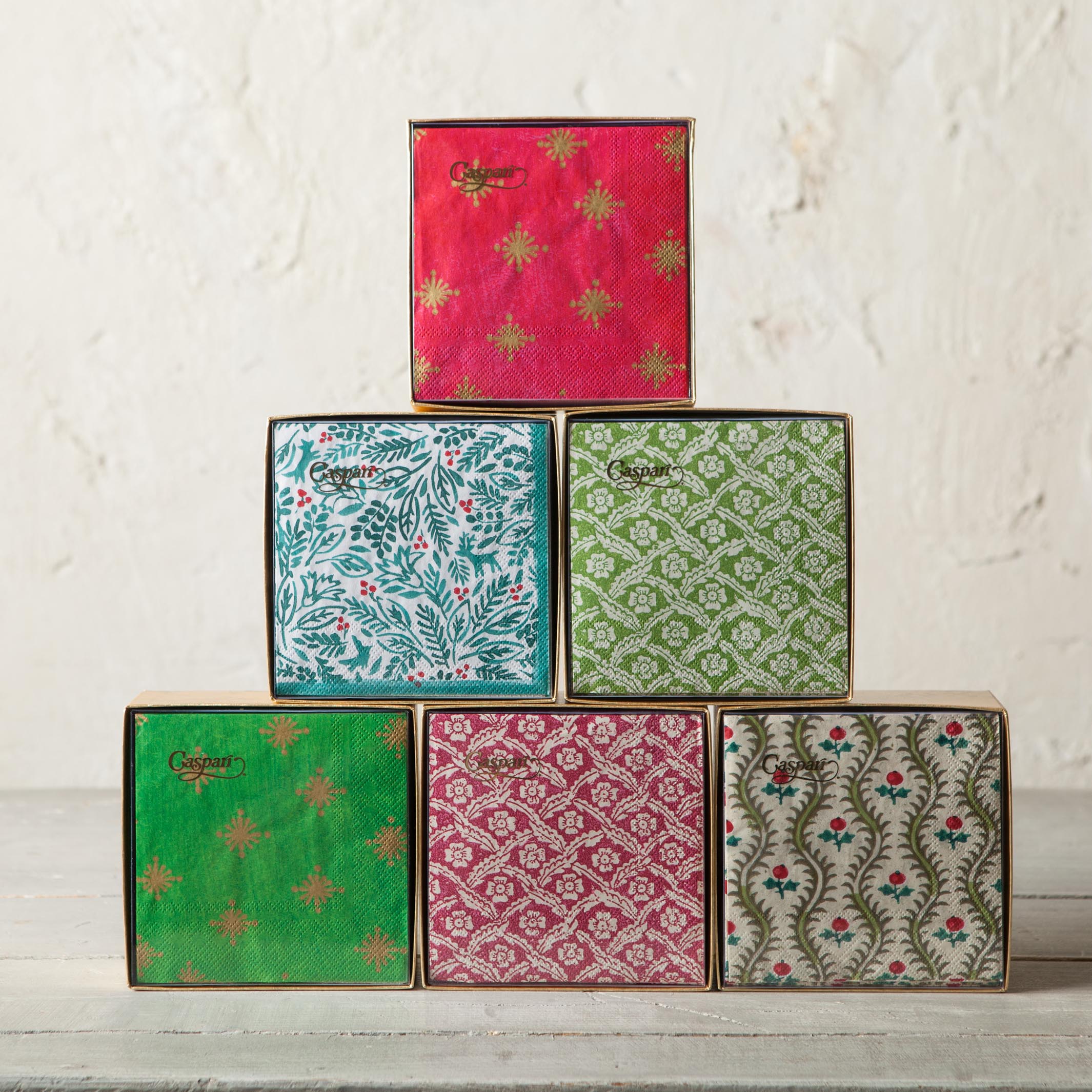 Servilletas de Cóctel de Papel en Caja